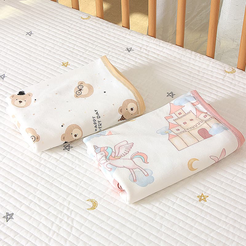 赤ちゃん用おくるみ毛布 ★夢の世界柄★