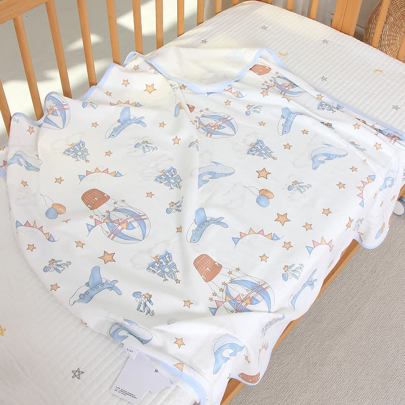 赤ちゃん用おくるみ毛布 ★夢の世界柄★